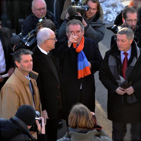 François Bayrou et Rodolphe Thomas dans l'Orne François Bayrou et Rodolphe Thomas dans l'Orne