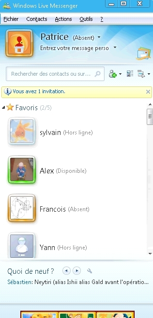 MSN orange démocrate
